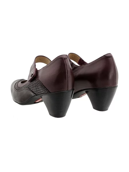 Pantofi Piesanto bordo