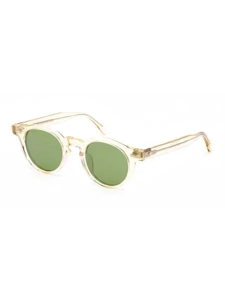 Okulary przeciwsłoneczne Julius Tart Optical beżowe