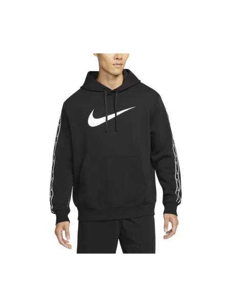 Bluza z kapturem Nike polarowa z kapturem czarna