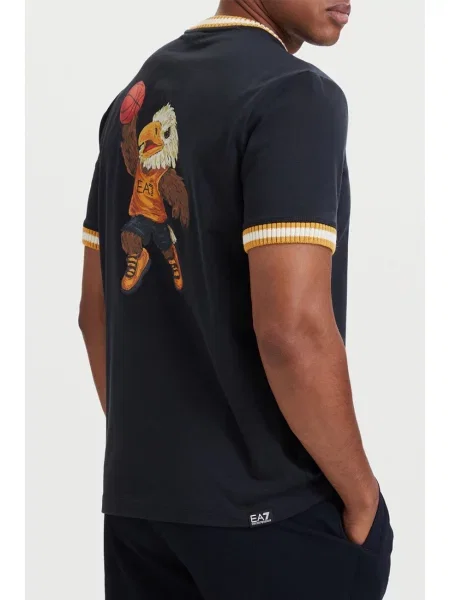 Футболка Ea7 Emporio Armani синяя