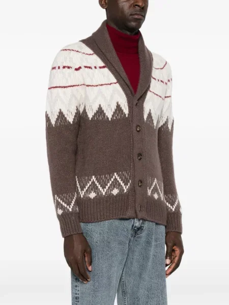 Gulerat cardigan Eleventy maro