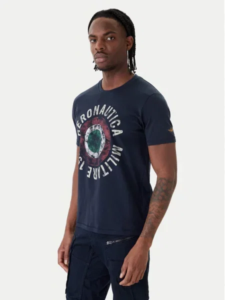 Aeronautica Militare T-Shirt Σκούρο μπλε