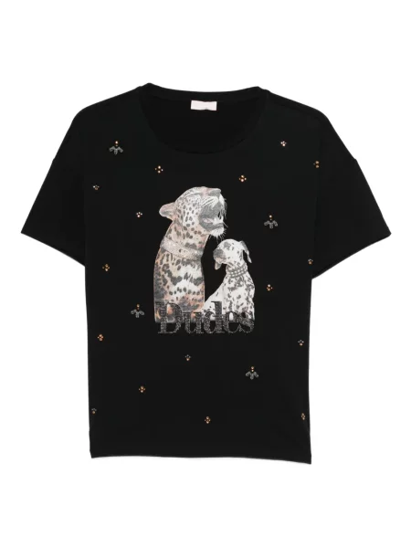 Tricou Liu Jo cu imagine negru