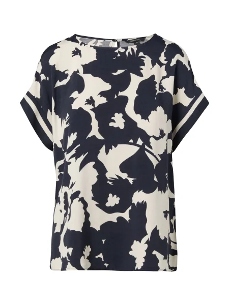 COMMA Bluza mornarska / volneno bela