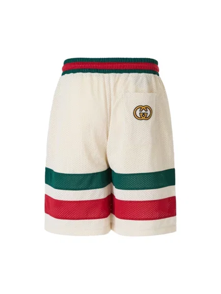 Szorty Gucci z logo beżowe