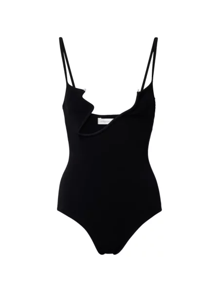 Плетен боди Christopher Esber черно