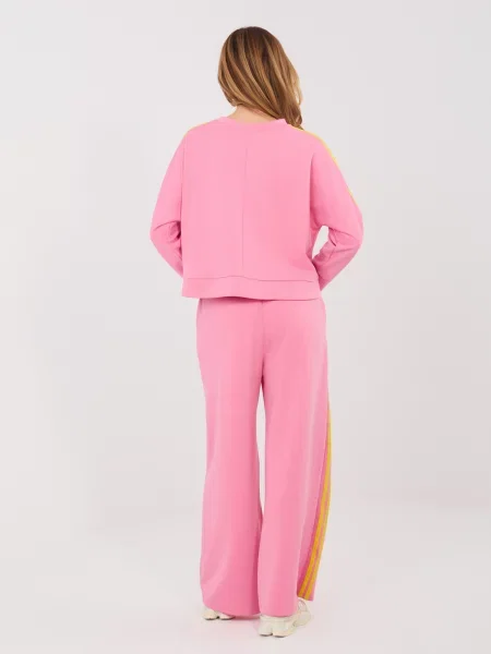 Spodnie Rue Paris różowe