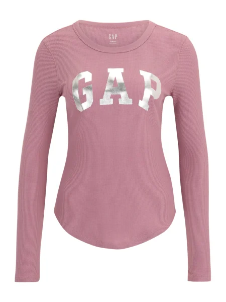 Gap Petite Tricou mauve / argintiu