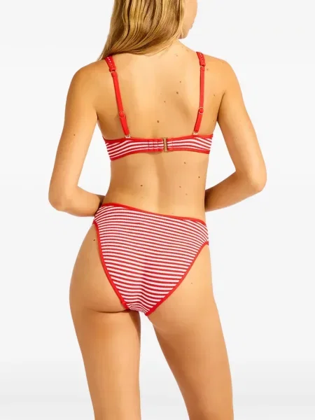 Bikini Seafolly cu dungi roșu