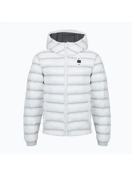 Geacă pentru bărbați Blauer USA Charles optical white inside rock grey alb