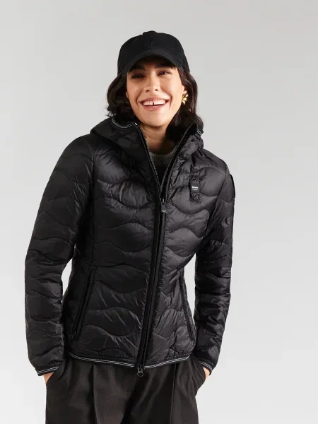 Blauer.USA Geacă de primăvară-toamnă negru