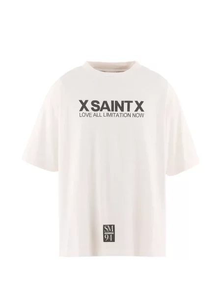 Tricou Saint Mxxxxxx cu imagine alb