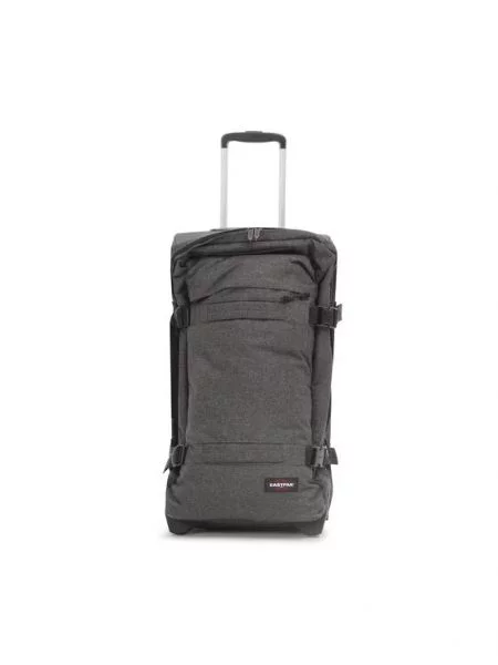 EASTPAK Kufr na kolečkách Eastpak Valise Transit'R M Black Denim šedá černý