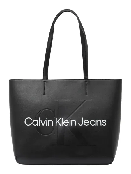 Ročna torba Calvin Klein Jeans črna