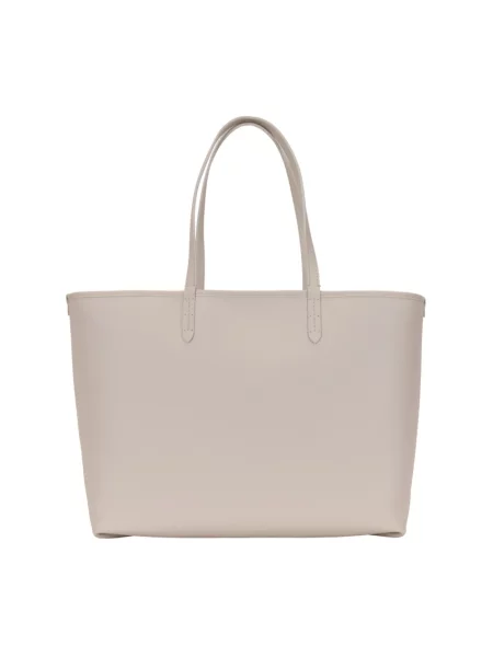 Shopperka Burberry skórzana biała
