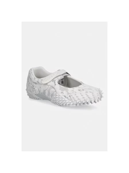 Sneakersy Puma koronkowe szare