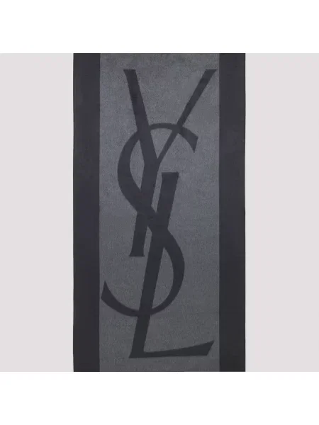 Szal Saint Laurent szara