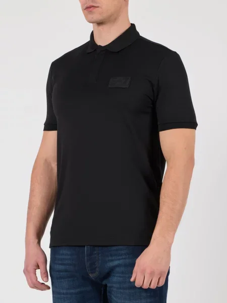 Поло Ea7 Emporio Armani черное