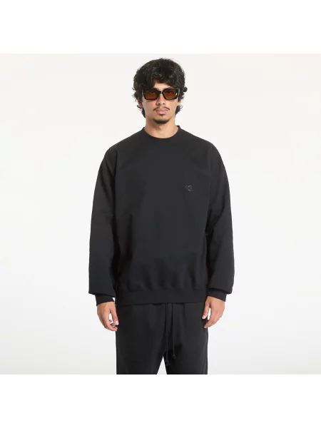 Hanorac Brushed Terry Crew Sweatshirt UNISEX Black XL negru
