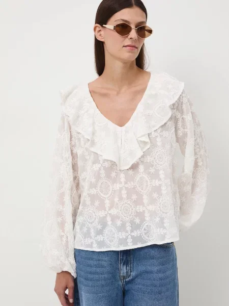 Блузка Medicine з аплікацією бежевий