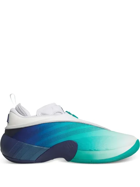 Бягане шапка с козирки Adidas на райета бродирана зелено