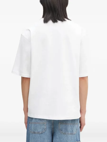 Tricou Fiorucci scurt alb
