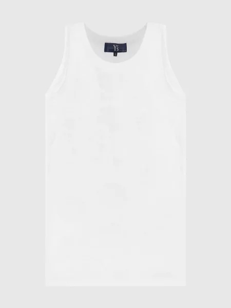 Майка у візерунок Y`s Yamamoto біла