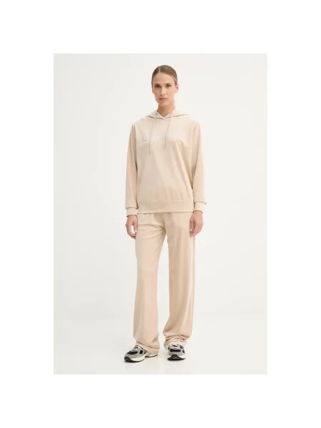 Bluza z kapturem Guess beżowa