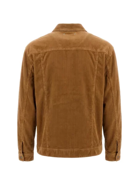 Geacă Golden Goose de catifea cord maro
