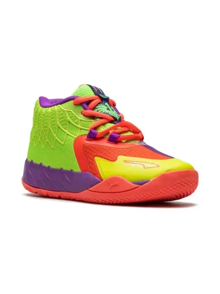 Sneakersy dziecięce Puma zielone