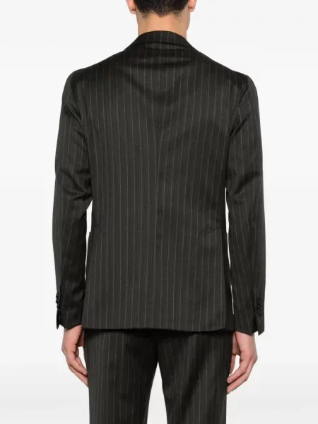 Prugasti odgovarati odijelo Tagliatore siva