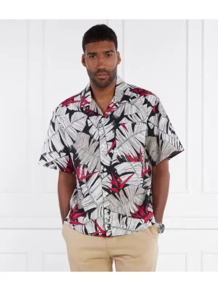 HUGO Ing Egeeno | Oversize fit fehér