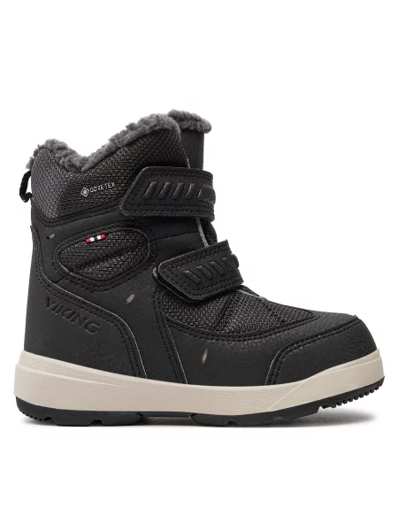 Черевики зимові Viking Toasty Warm GTX 2V black/charcoal чорні