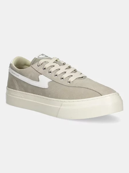 Замшеві кросівки Stepney Workers Club Dellow S-Strike Cup Suede сірий