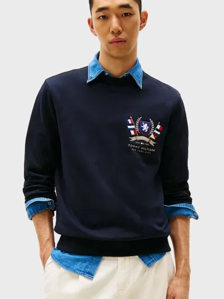 Світшот Tommy Hilfiger синій