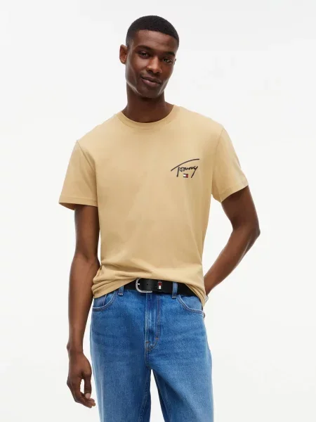 Tommy Jeans Tricou Signature alb