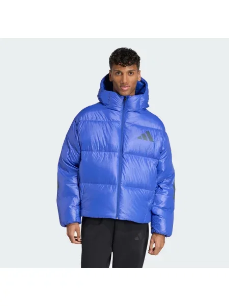 Adidas Peřová Bunda Z.N.E. Puffer Climawarm modrá