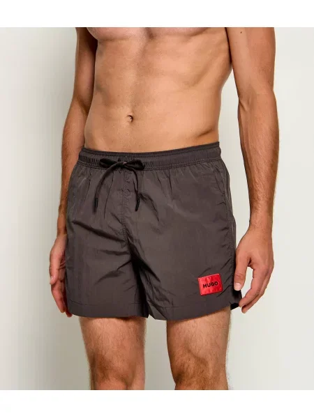 Pantaloni scurți Hugo Bodywear maro