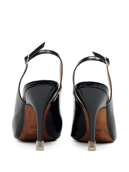 Pantofi cu toc Maison Margiela slingback negru