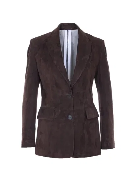 Kurtka S.w.o.r.d. zamszowa brązowa