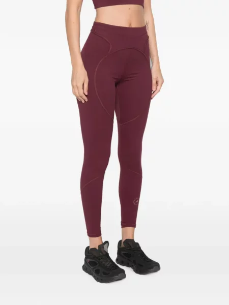 Клинове Adidas By Stella Mccartney с принт червено
