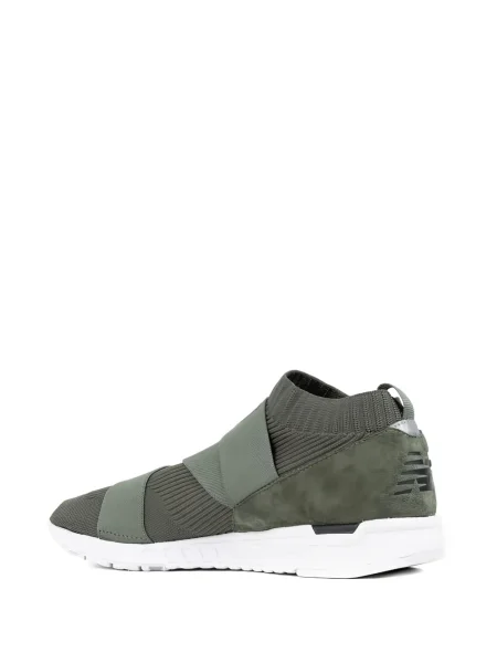 Πλεκτά sneakers New Balance 247 με σκρατς μαύρο