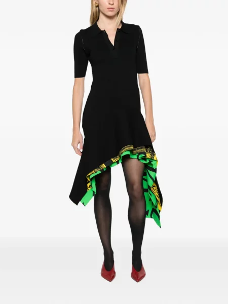 Rochie Loewe cu imagine asimetrică negru