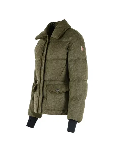 Geacă cu puf Moncler Grenoble verde