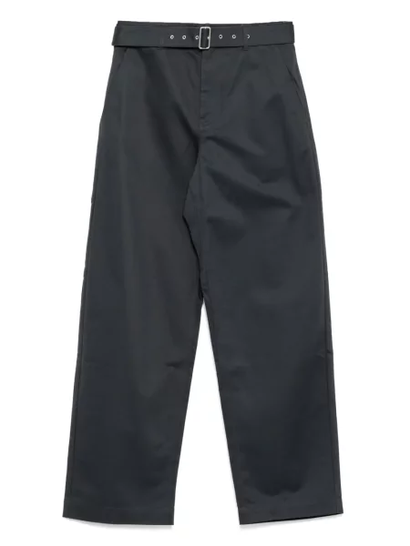 Kalhoty Maison Kitsuné šedé