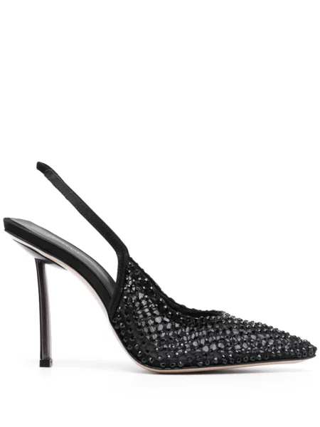 Pantofi cu toc Le Silla slingback negru