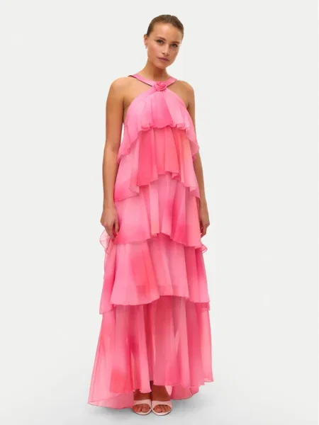 Vero Moda Rochie de seară Felicia roz