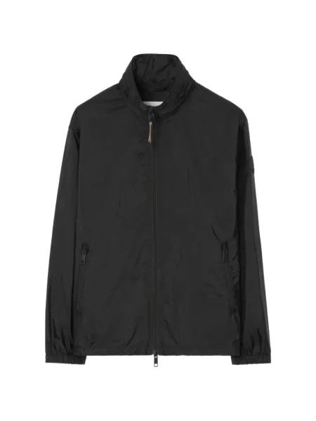 Geacă Burberry cu glugă negru