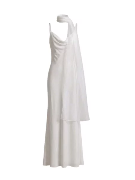Nisia PartyWear Koktejlové šaty Jaffna Dress' bílá