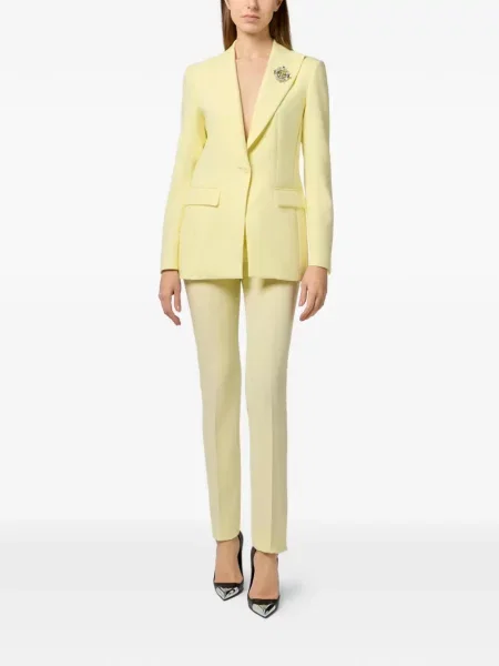 Pantaloni Philipp Plein galben